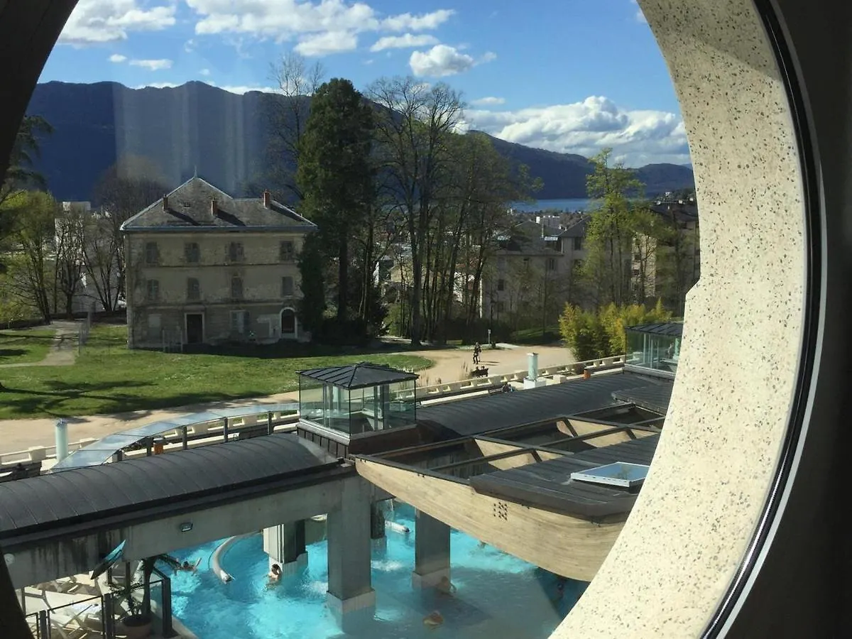 Studio Moderne A Aix-Les-Bains, Proche Centre-Ville Et Thermes, Avec Balcon Et Fibre Optique ! - Fr-1-555-37 Apartment Aix-les-Bains